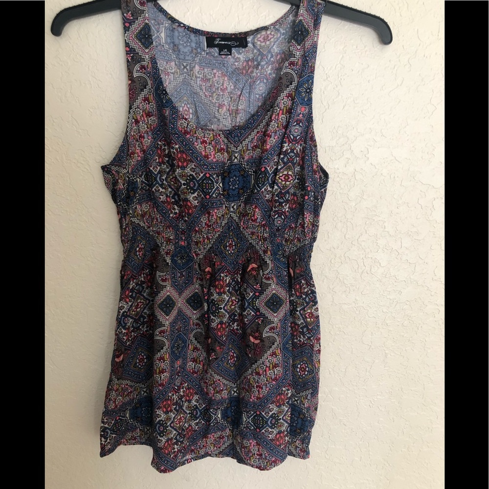Forever 21 size large sleeveless top